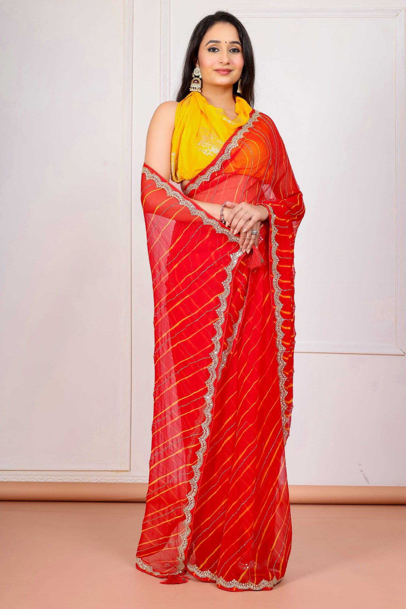 tanujasarees, Georgette Saree, Saree