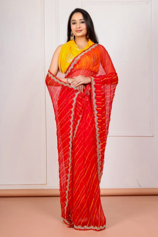 tanujasarees, Georgette Saree, Saree