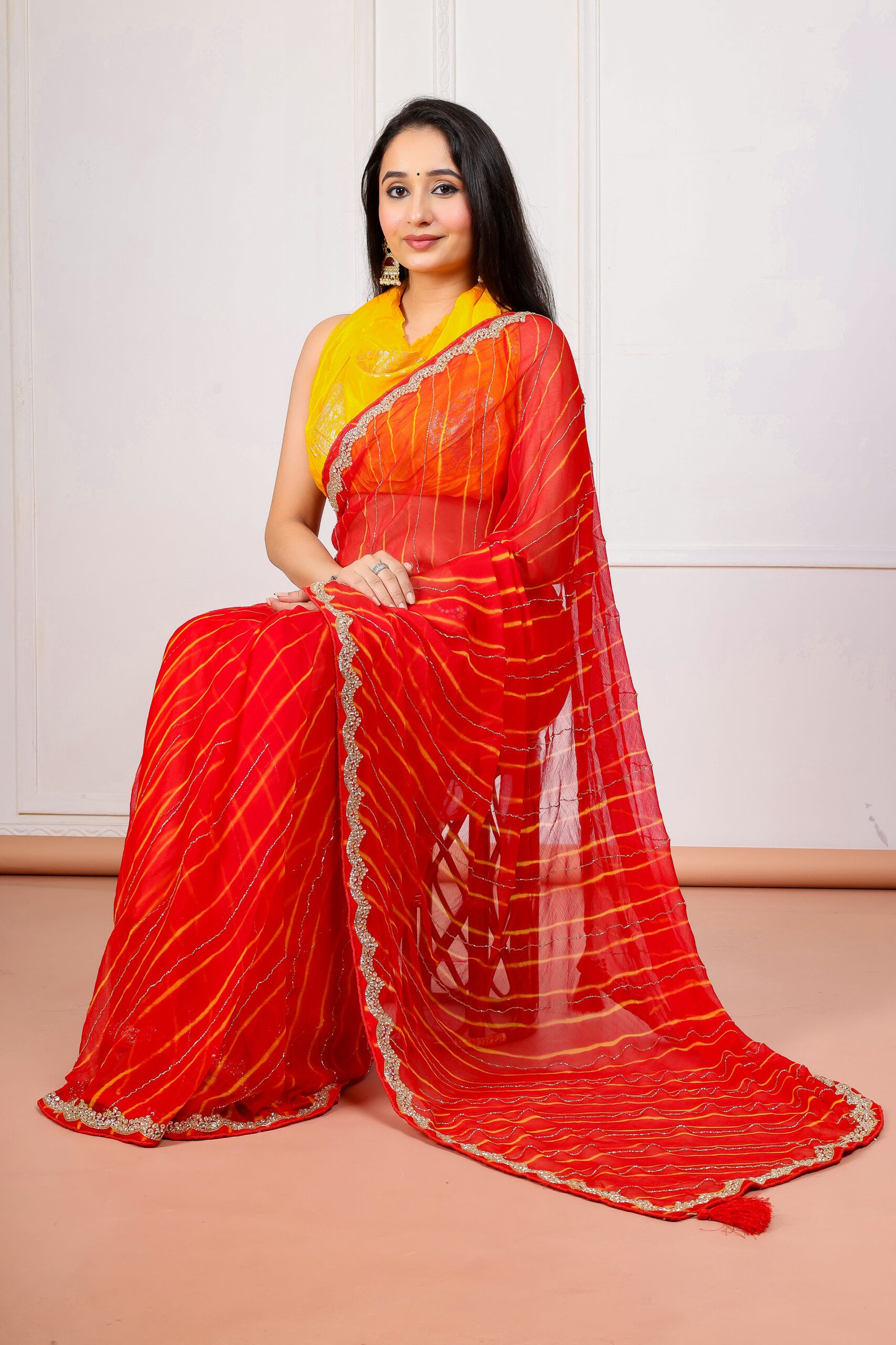 tanujasarees, Georgette Saree, Saree